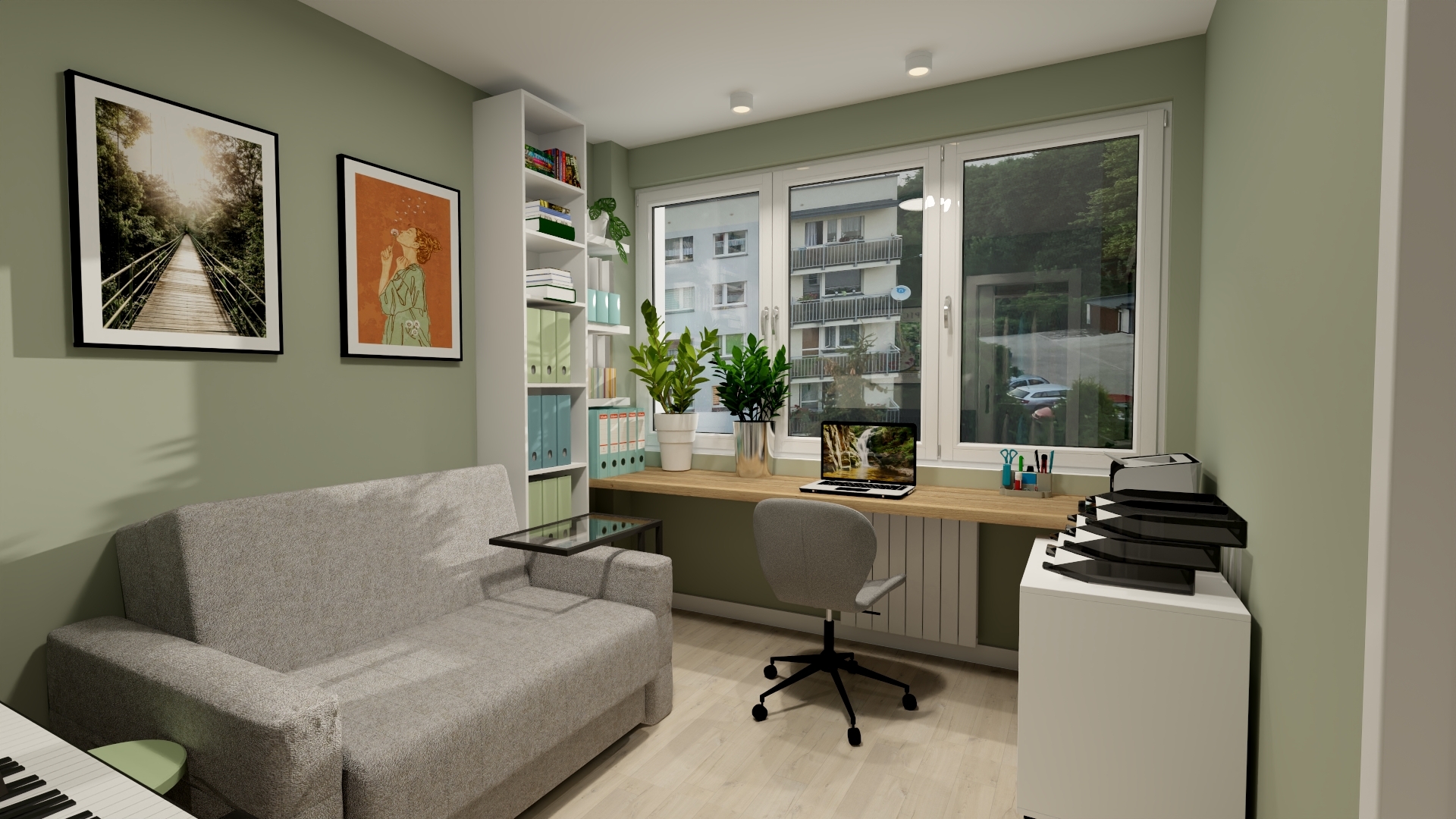 Kuchnia łazienka gabinet i garderoba (23)